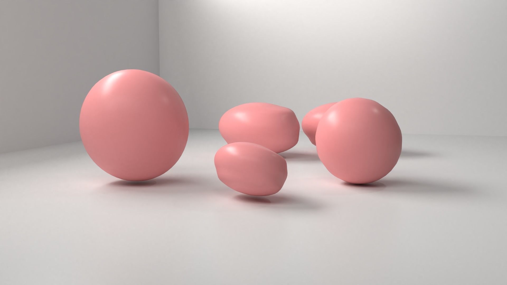 Strawberry Chocolate Drop 3D model_1