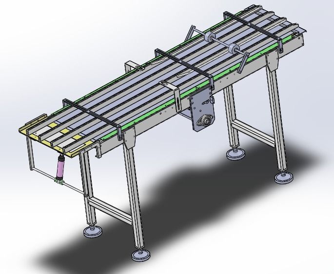 Conveyor assembly 3D model_10