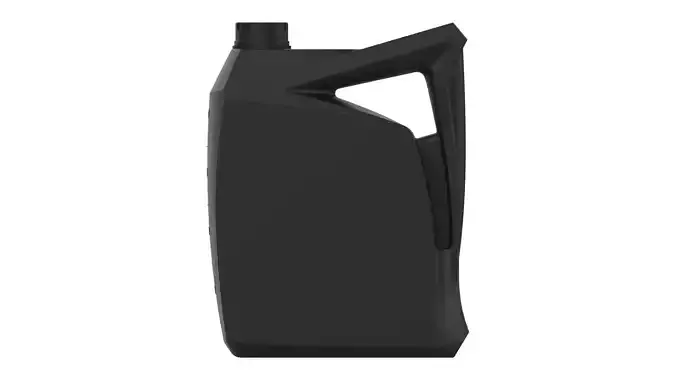 Canister plastic bottle 3D model