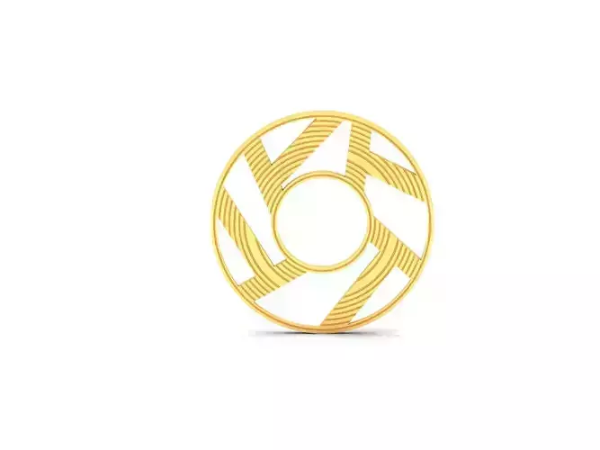 Women pendant 3dm render detail