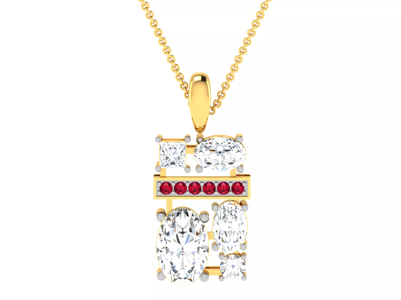 Women pendant 3dm render detail 3D print model_0