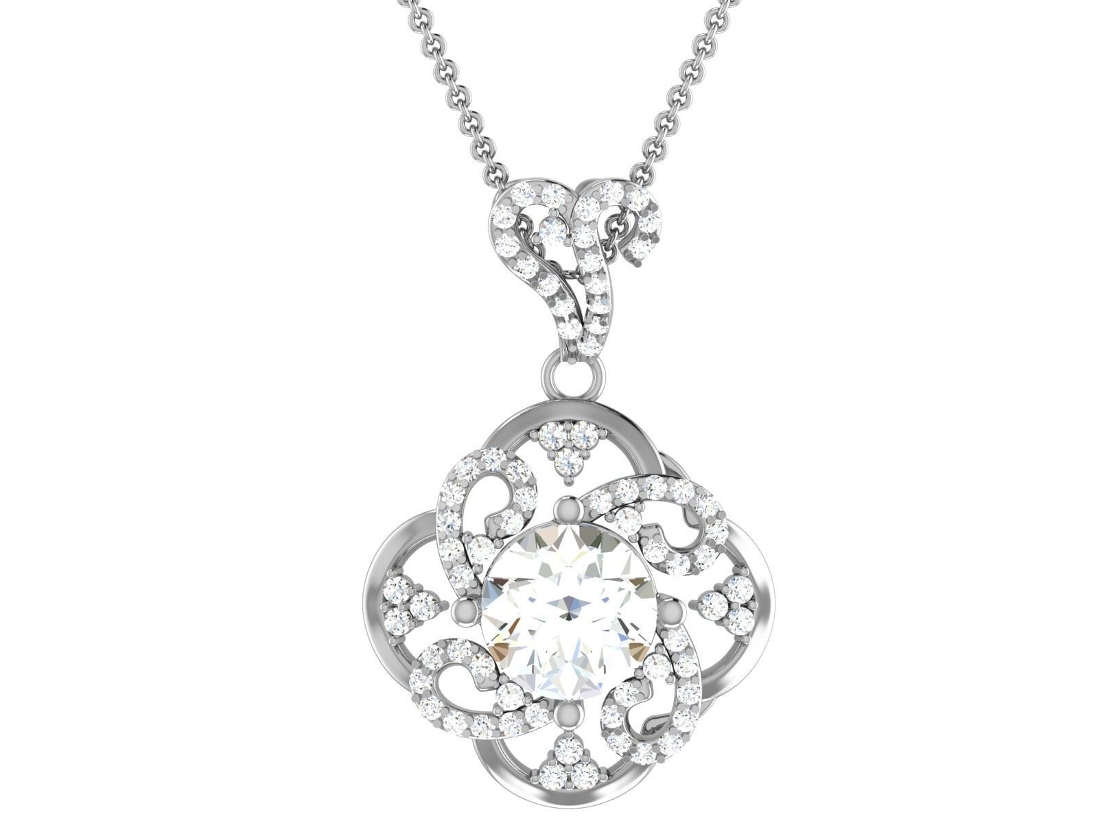 Women pendant 3dm render detail 3D print model_1