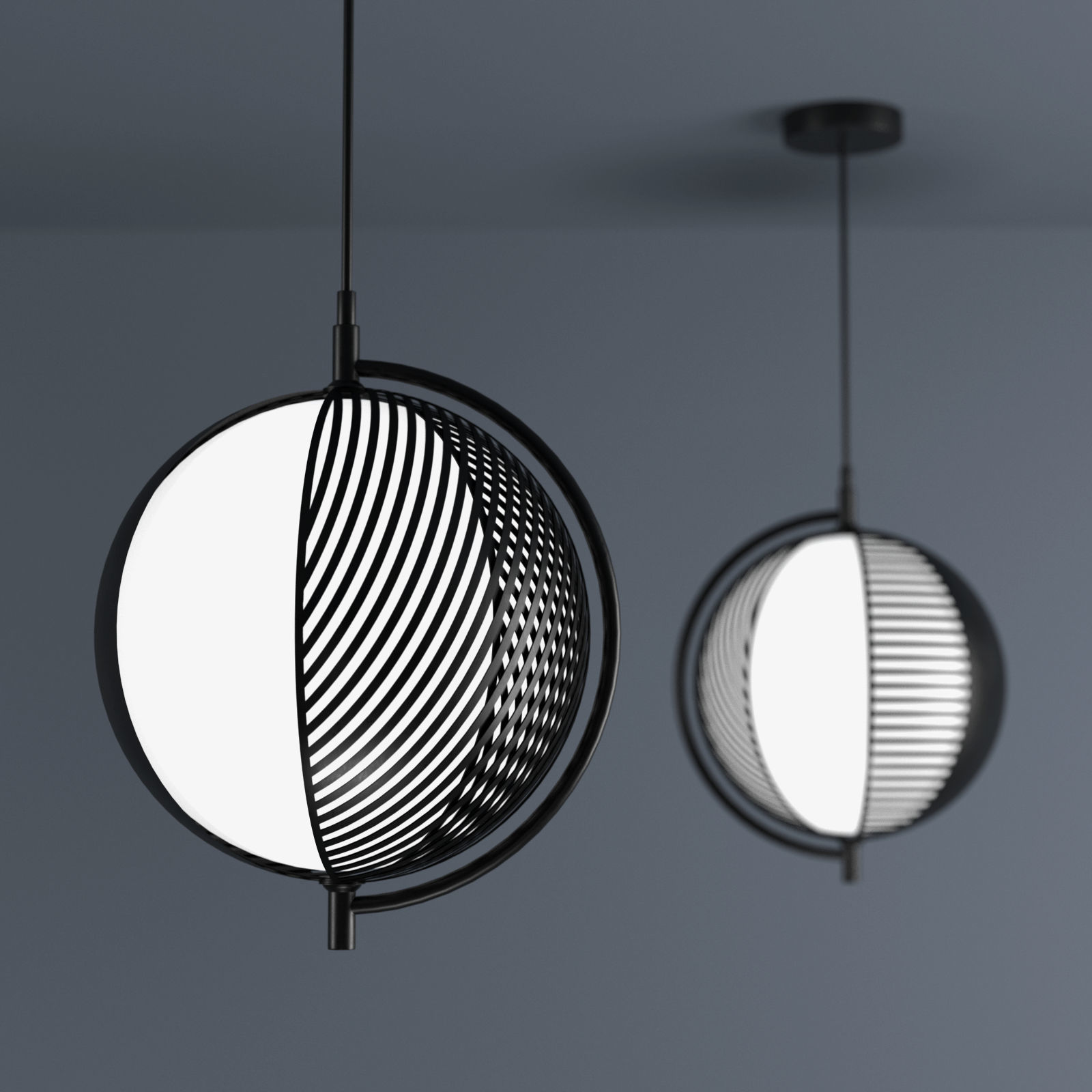 Mondo Pendant Lamp 3D model_2