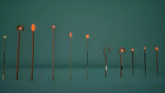 Lowpoly Fantasy Weapons Vol 2