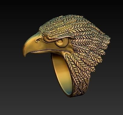eagle ring 3D print model