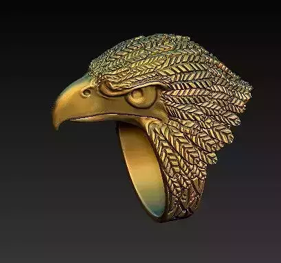 eagle ring 3D print model