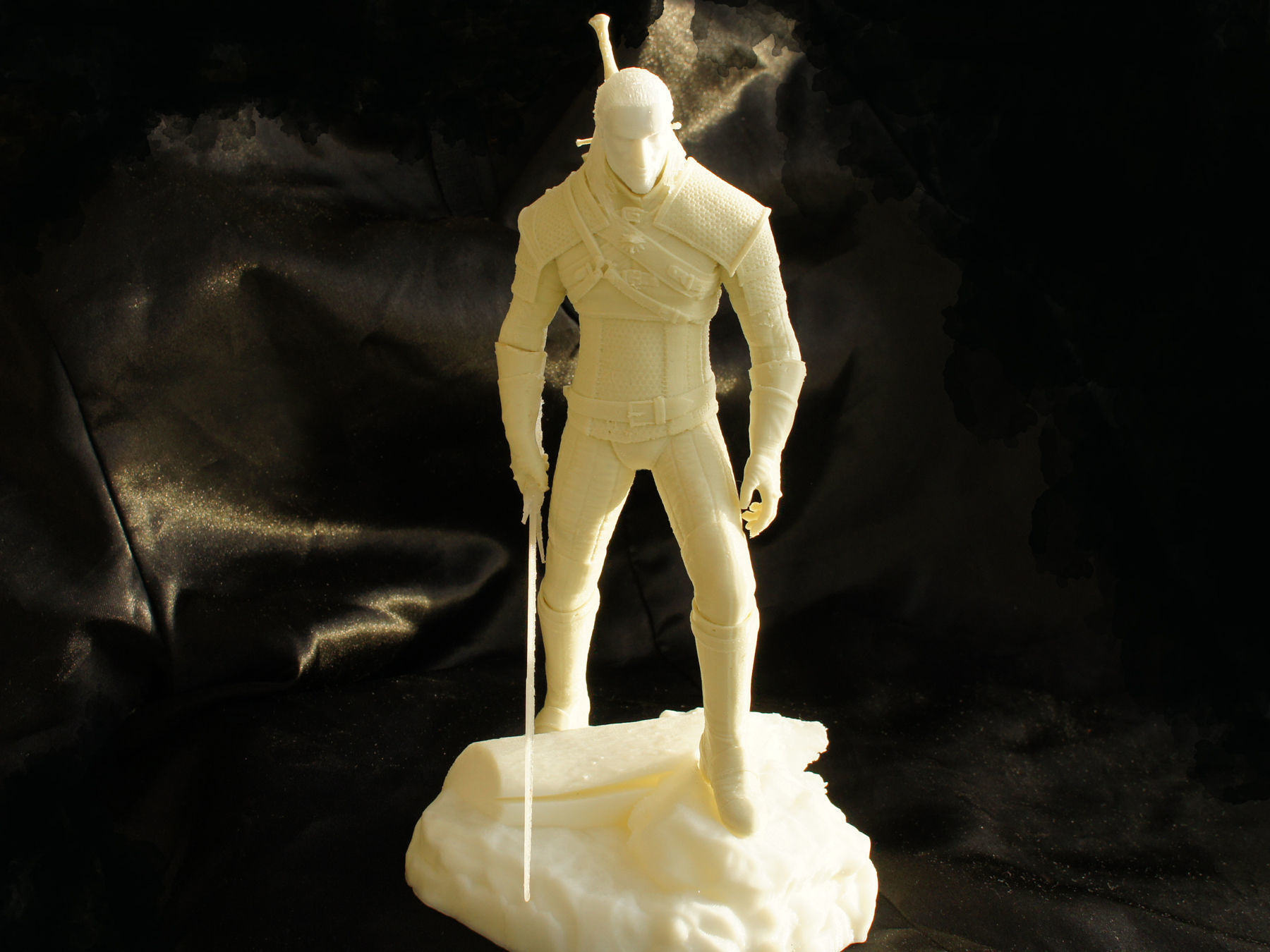 Geralt the Witcher 3D print model_2