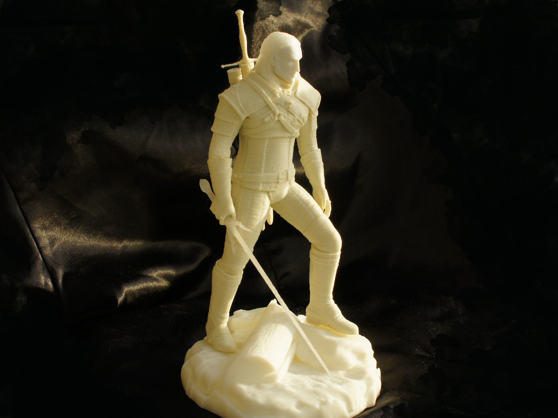 Geralt the Witcher 3D print model_3