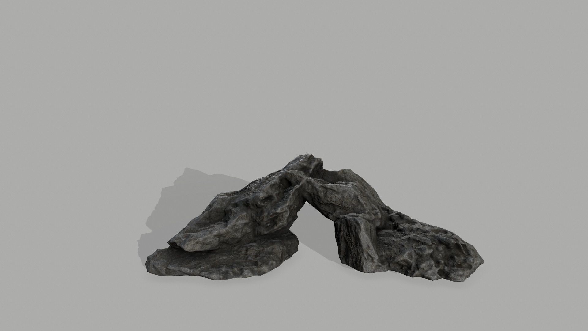 Rock set Low-poly 3D model_11