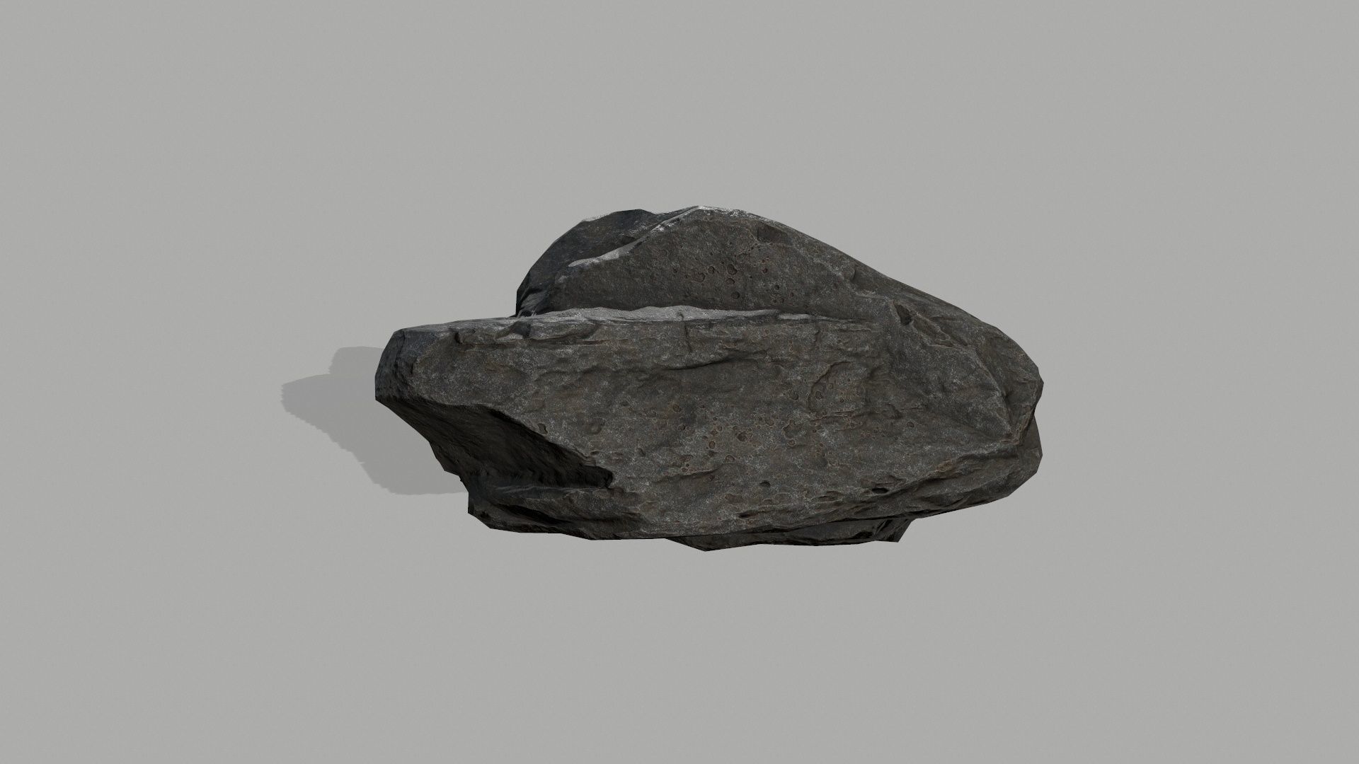 Rock set Low-poly 3D model_21