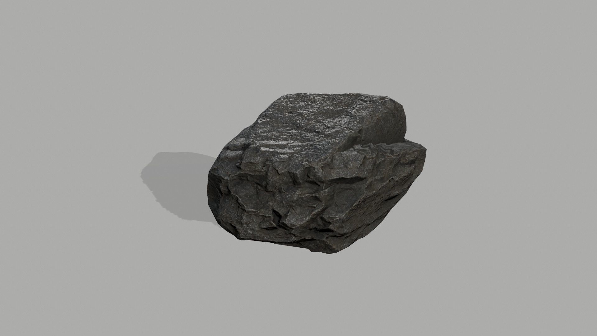 Rock set Low-poly 3D model_24