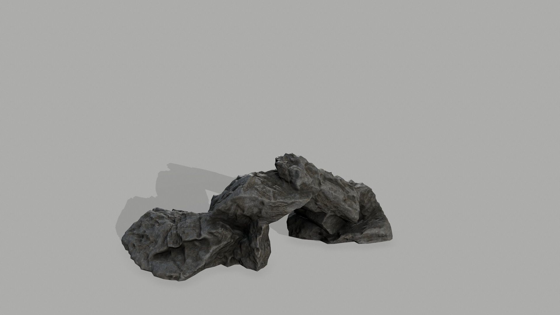 Rock set Low-poly 3D model_15