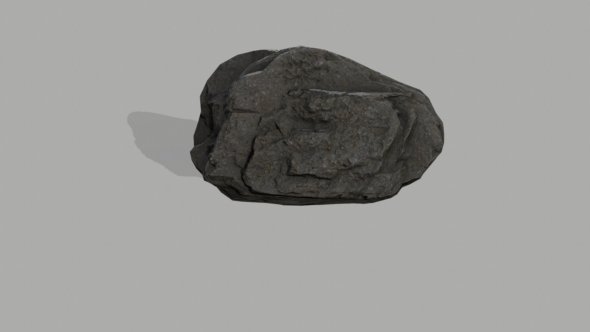 Rock set Low-poly 3D model_25