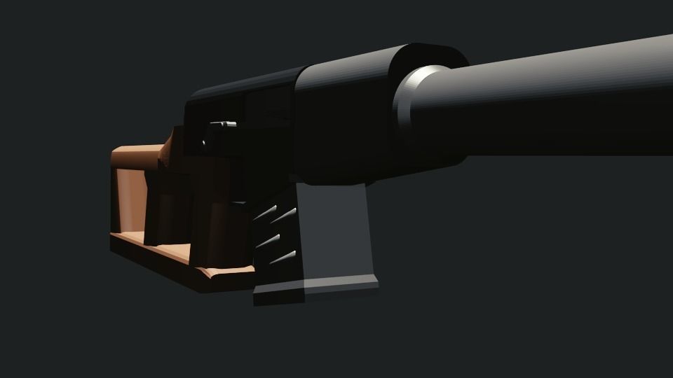 Vintorez ak - rifle 3D model_3
