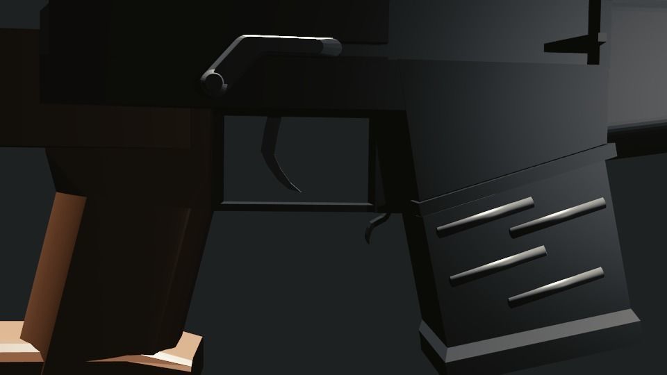 Vintorez ak - rifle 3D model_1