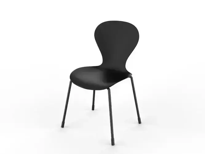 Plastic chair 3D model