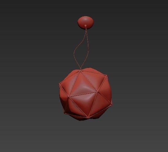 SEMAI ball hanging 3D model_1