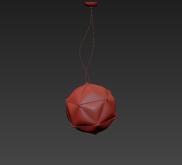 SEMAI ball hanging 3D model_2