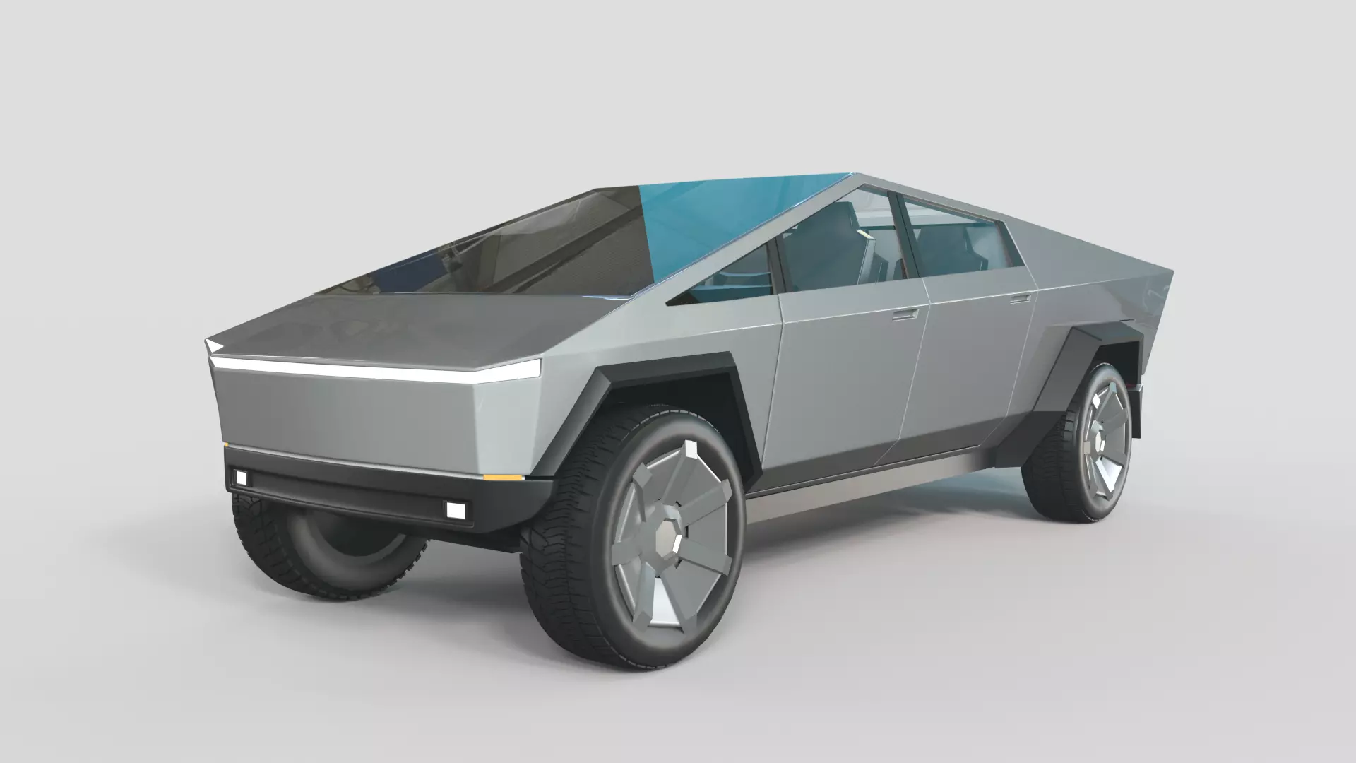 Tesla Cybertruck 3D model_0
