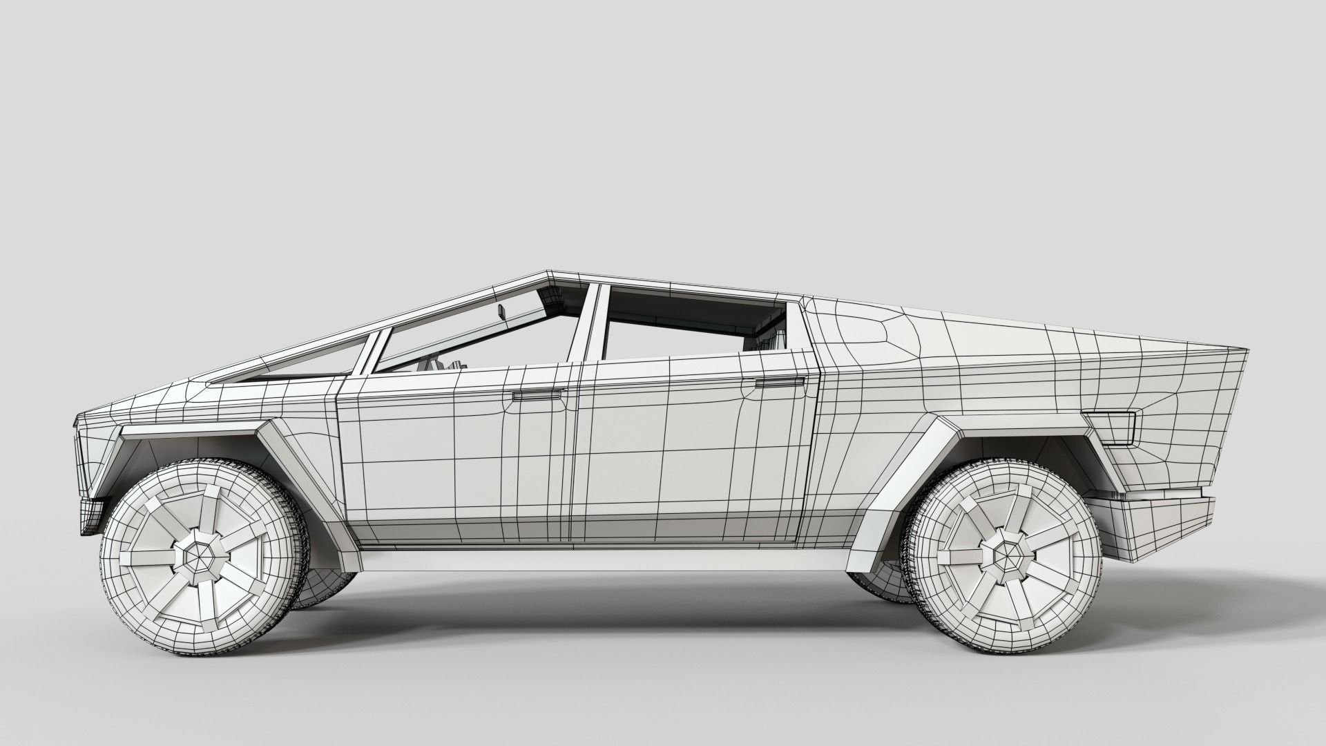 Tesla Cybertruck 3D model_7