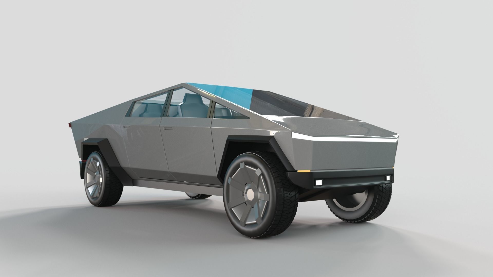 Tesla Cybertruck 3D model_2