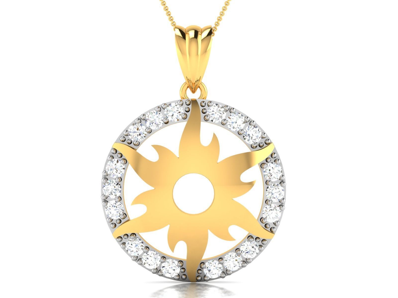 Women pendant 3dm render detail 3D print model_4