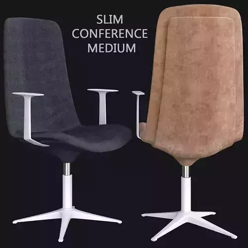 Alias SLIM CONFERENCE MEDIUM Armchair 3d model Low-poly 3D model