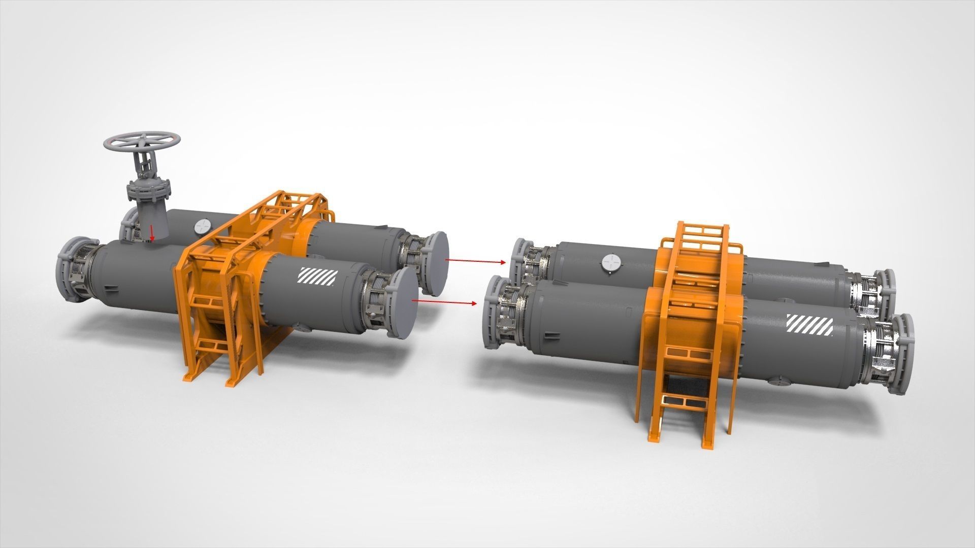 sci-fi Architecture kitbash 11 3D model_15