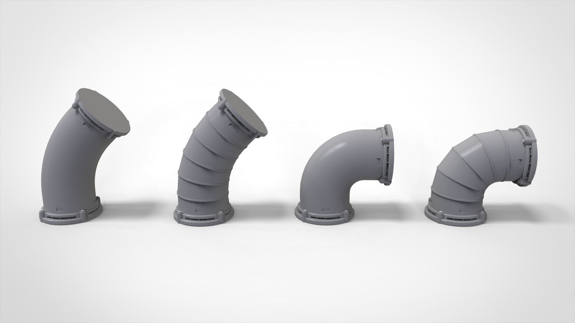 sci-fi Architecture kitbash 11 3D model_6