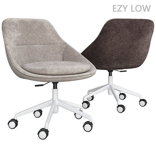 Offecct EZY LOW Armchair 3d model Low-poly 3D model