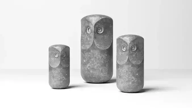 Owl Statuettes Decoration IKEA TONAD