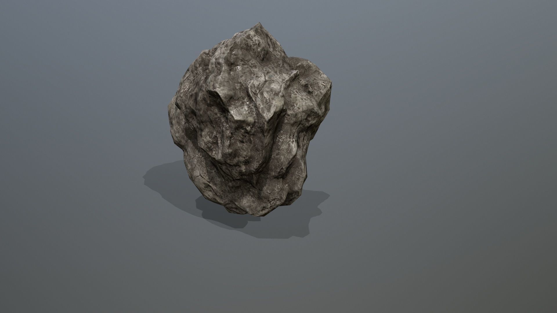 Rock Set Low-poly 3D model_23