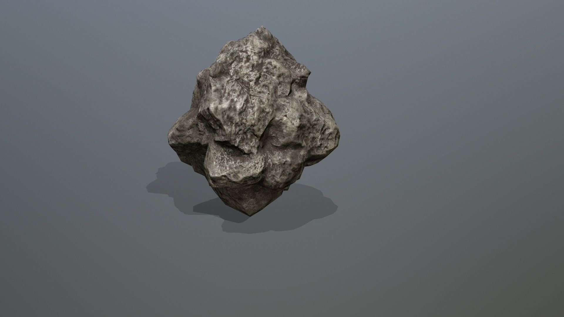 Rock Set Low-poly 3D model_20