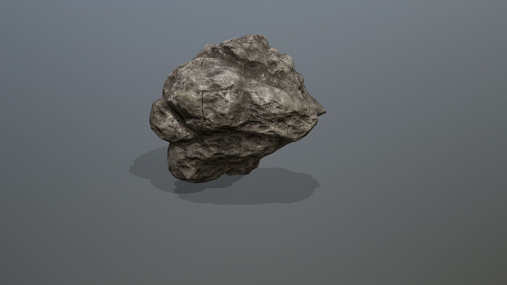 Rock Set Low-poly 3D model_19