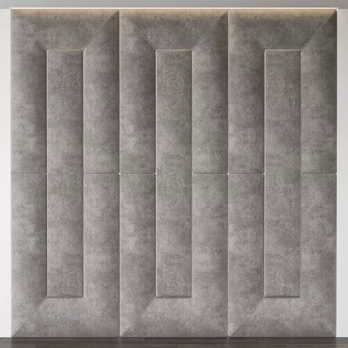 Wall Panel Decoration 3d model Low-poly 3D model_0