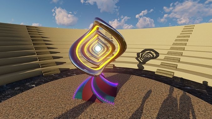 The Creative lighting 3D model