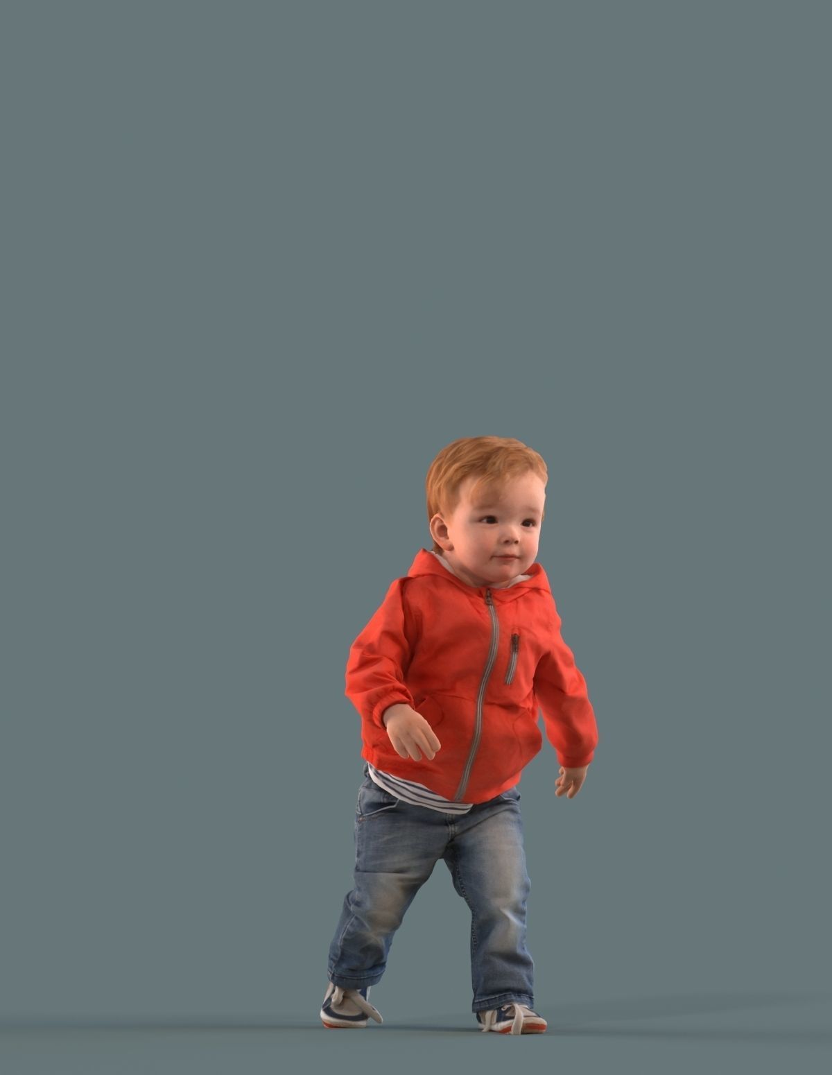 Set of 3D kids and families 3D model_1