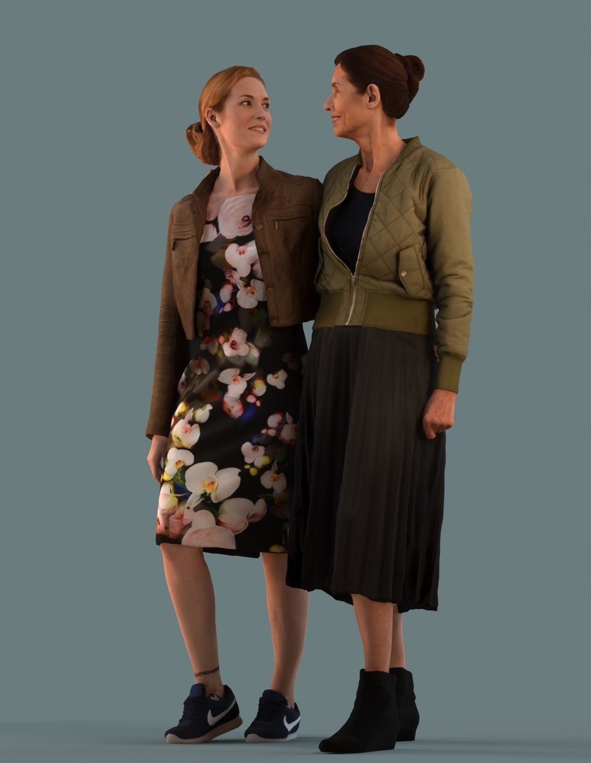 Set of 3D couples  3D model_2