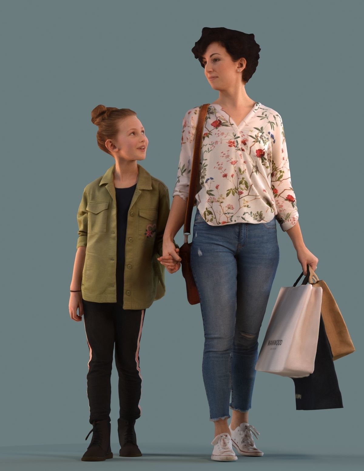 Set of 3D couples  3D model_4