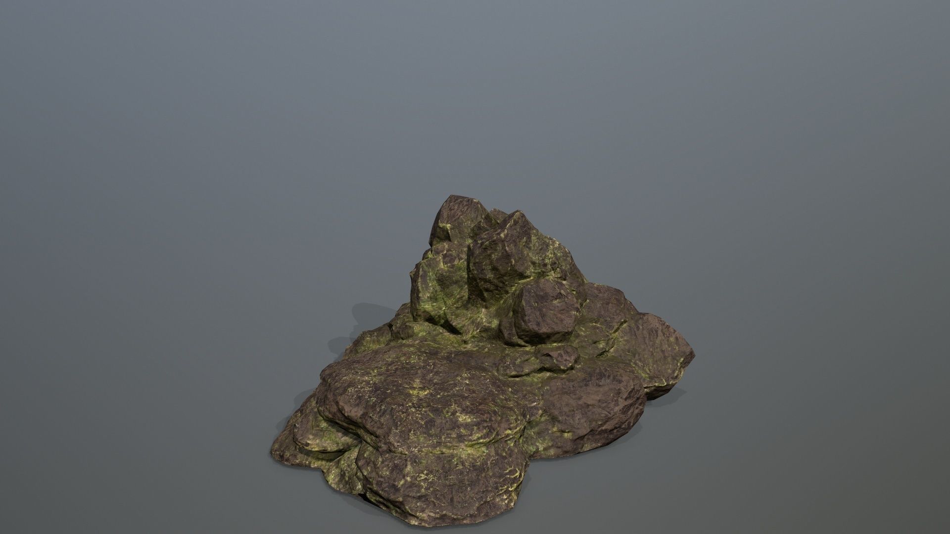 Rock Set Low-poly 3D model_18