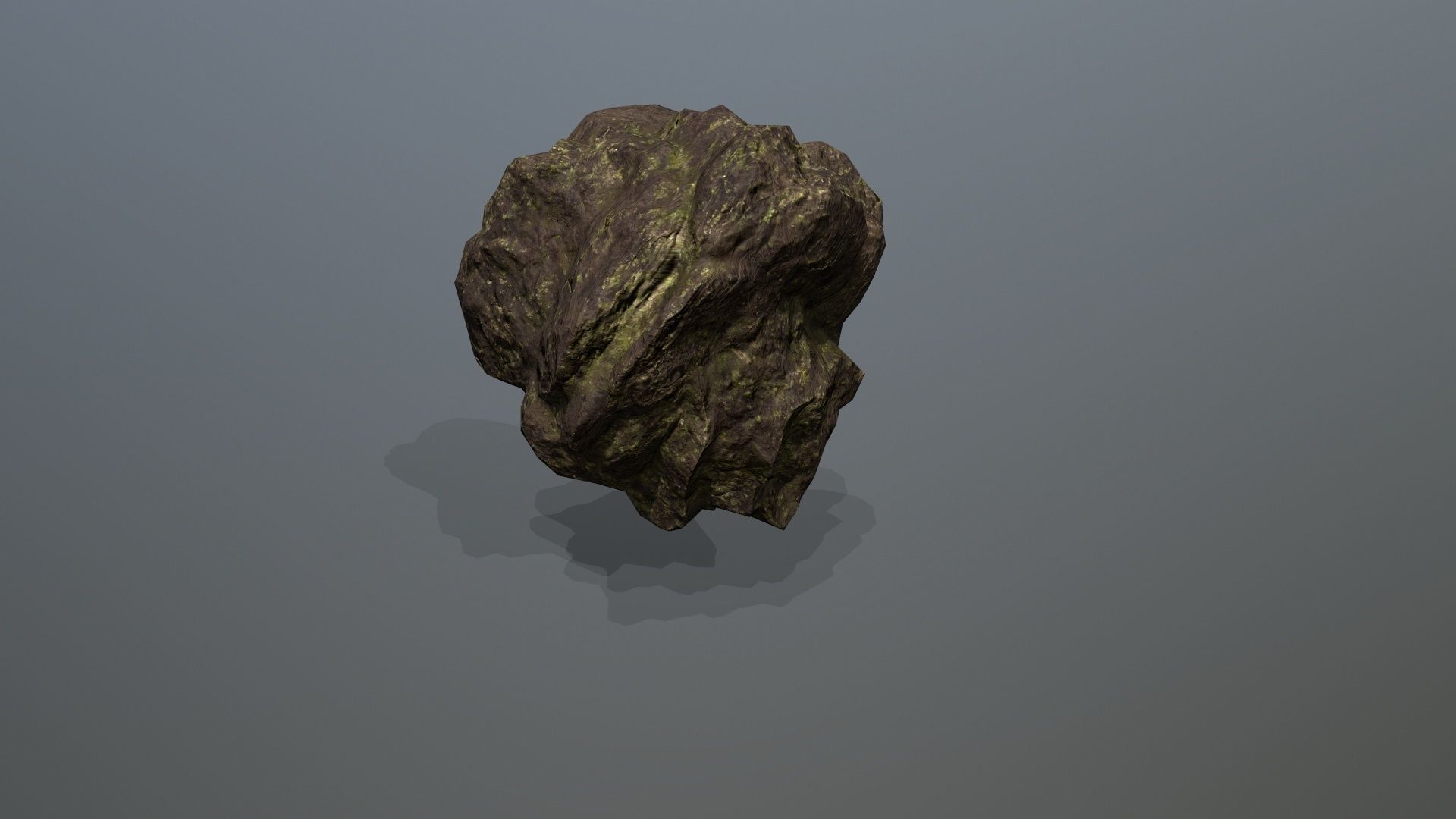 Rock Set Low-poly 3D model_8