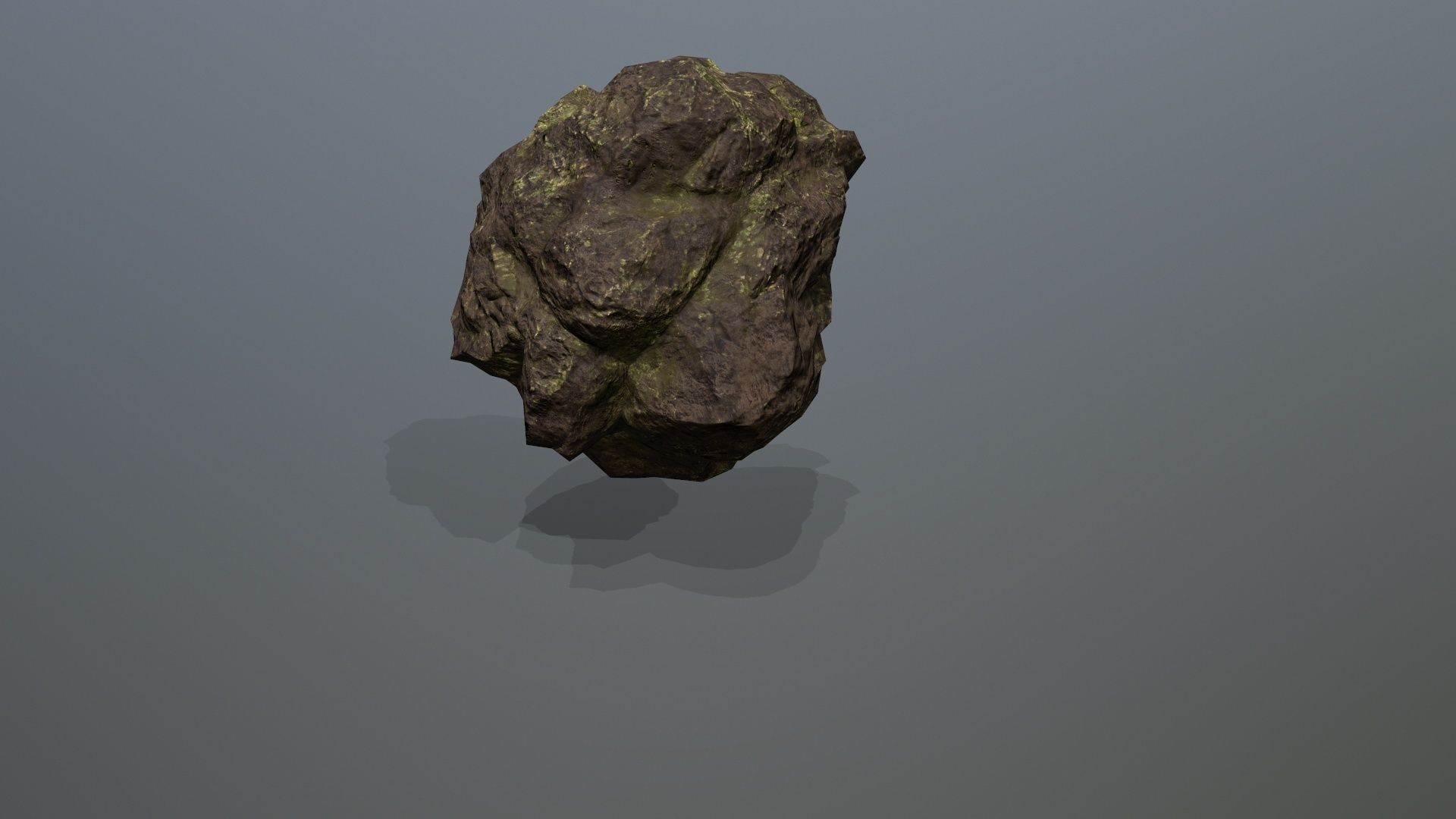 Rock Set Low-poly 3D model_6