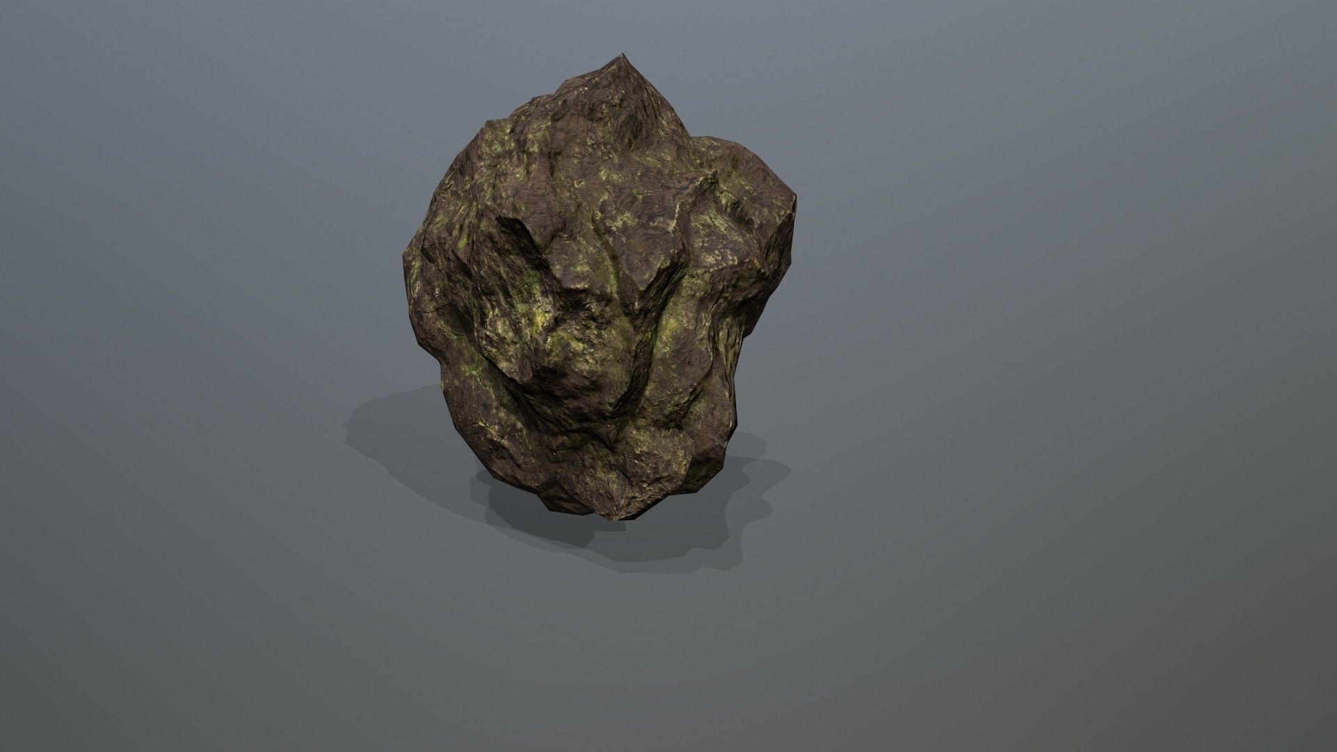 Rock Set Low-poly 3D model_2