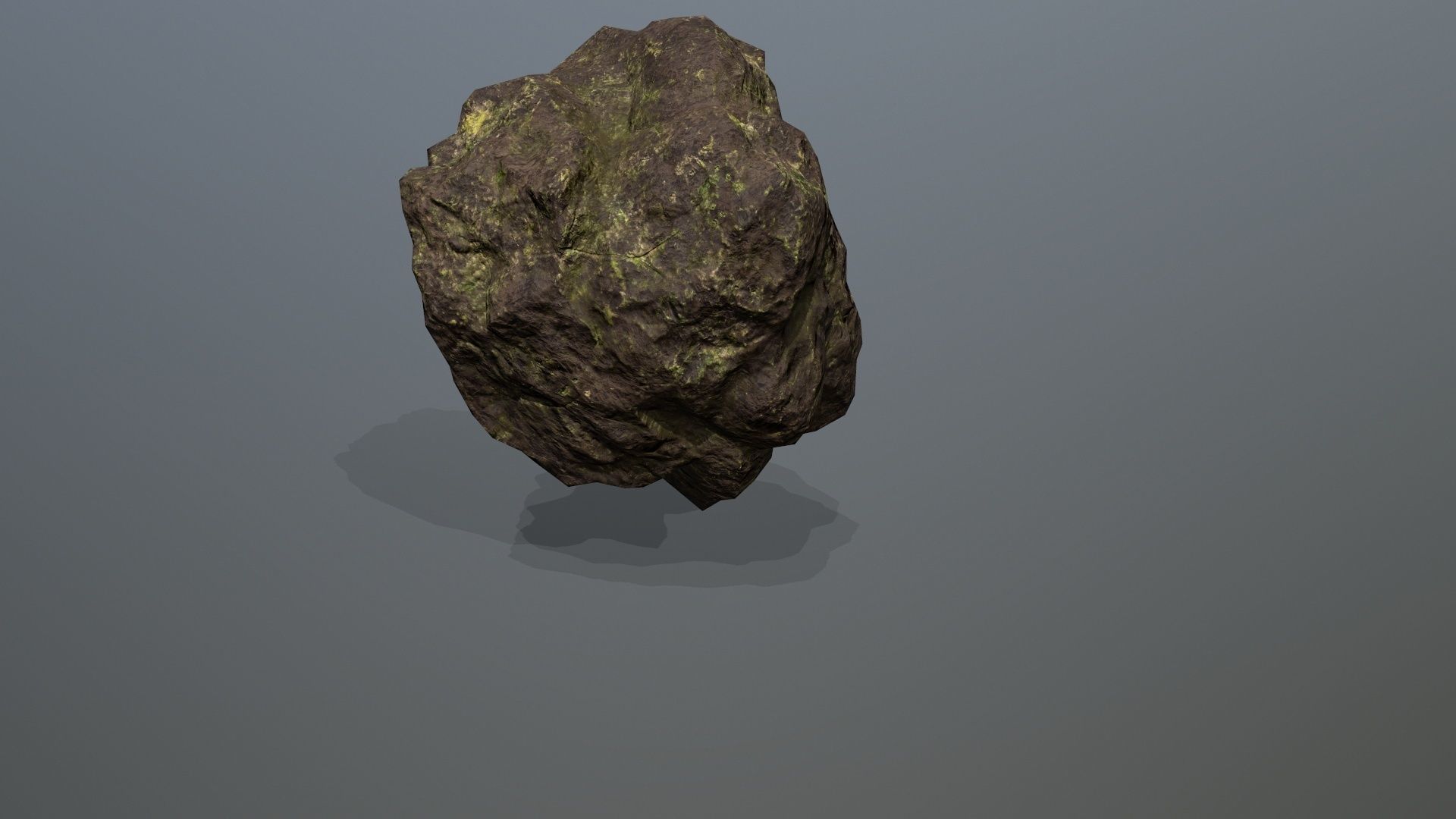 Rock Set Low-poly 3D model_7