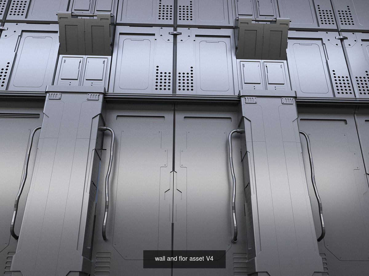 sci fi asset all items 3D Model Collection_7