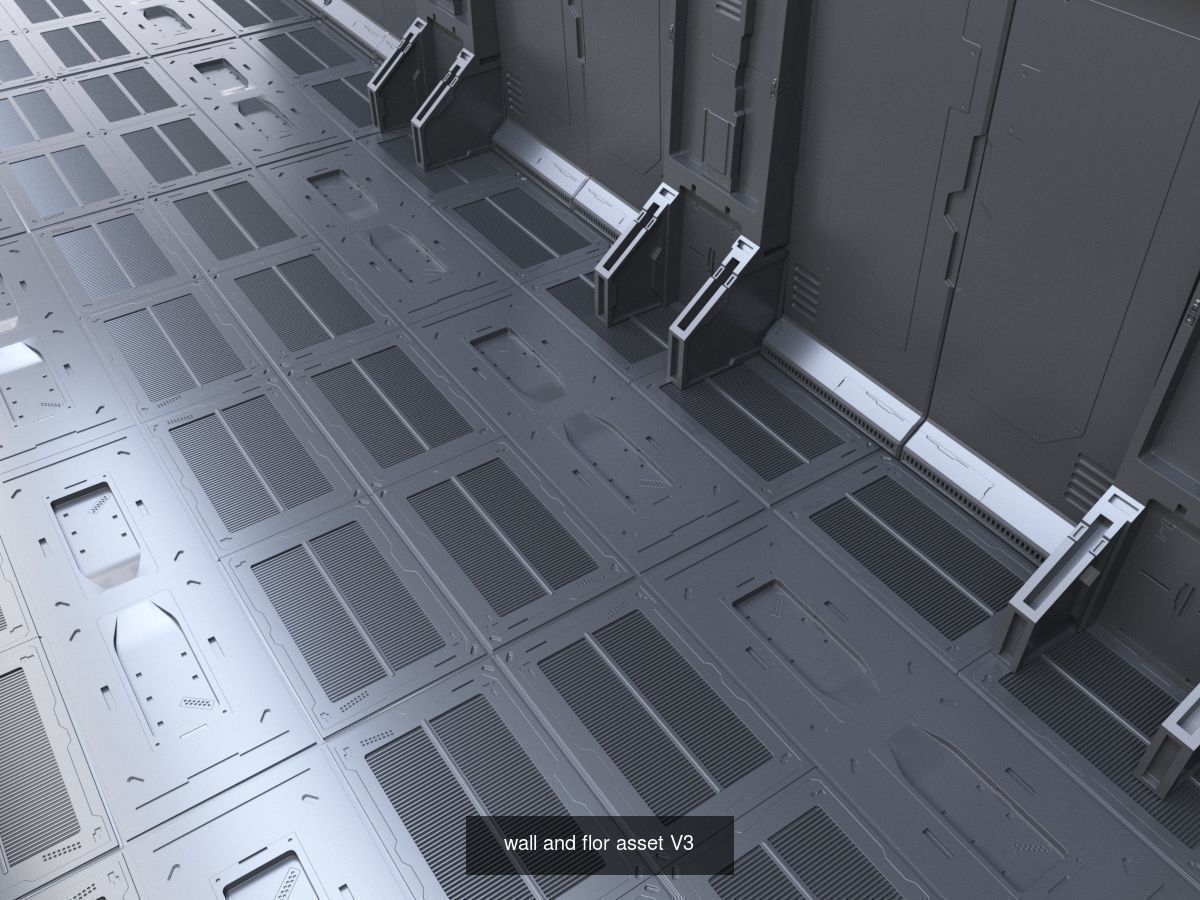 sci fi asset all items 3D Model Collection_6