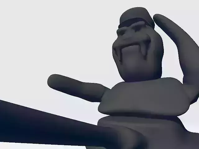 War Walrus Free low-poly 3D model