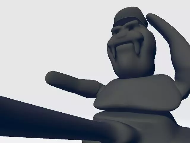War Walrus Free low-poly 3D model