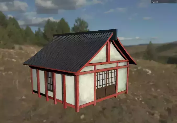 Medieval Asian House