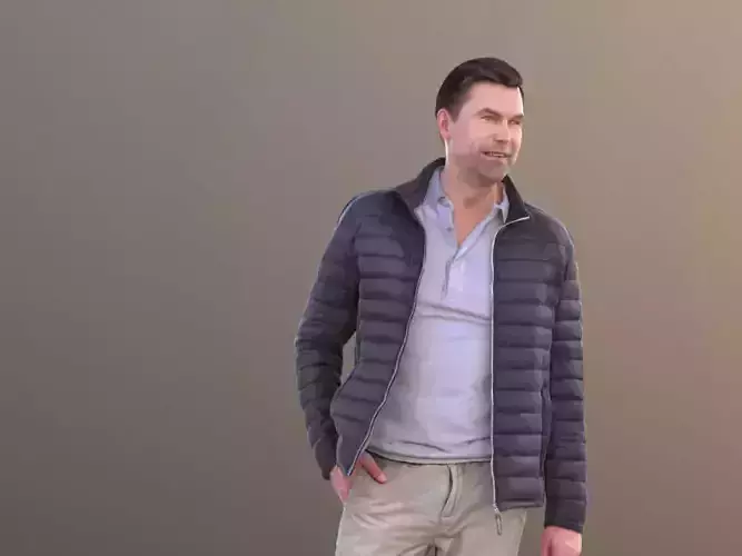 Lars 10428 - Standing Casual Man